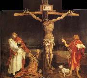 Matthias Grunewald The Crucifixion from the isenheim Altarpiece oil on canvas